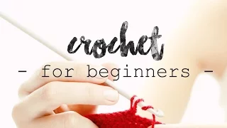 CROCHET FOR BEGINNERS | Lesson 1: Slipknot and Chains ♥ CROCHET LOVERS TUTORIALS