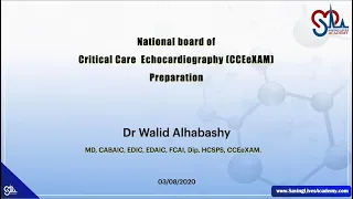 National board of Criticial Care Echo exam preparation