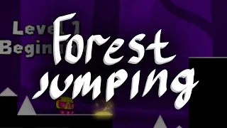 Forest jumping (By me) - My 1st Level Showcase