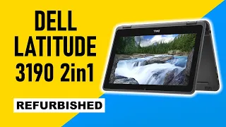 Dell Latitude 3190 2-in-1 Unboxing A- Class Refurbished 4K