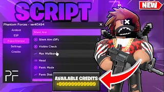 [NEW] Phantom Forces Script GUI / Hack | Working Aimbot + Inf Credits + Unlock All *PASTEBIN 2024*