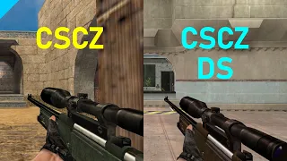 CS Condition Zero vs CS Condition Zero Deleted Scenes | Weapons Comparison