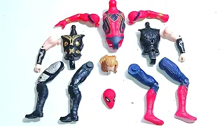 avengers, superhero toys, merakit mainan captain thor vs spiderman