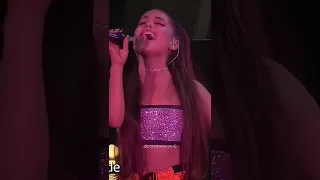 Ariana Grande NAILS HIGH NOTE in Bang bang live #arianagrande #shorts #singing