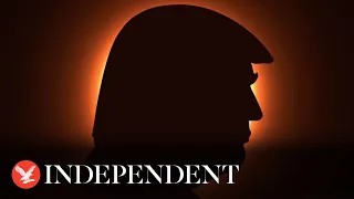 Donald Trump shares bizarre eclipse campaign advert