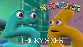 NUMBERJACKS | Tricky Sixes | S1E25 | Full Episode