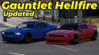 Updated Gauntlet Hellfire in GTA 5..