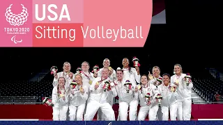 USA Take Sitting Volleyball Gold Medal Home 🥇 | Tokyo 2020 Paralympic Games