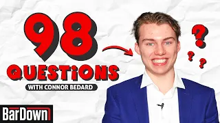 98 QUESTIONS WITH #98 CONNOR BEDARD