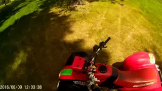 how to ride a quad with a clutch: revmatching
