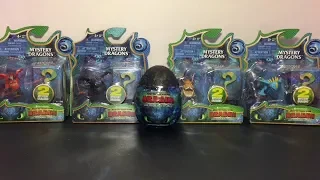 How to Train Your Dragon Hidden World Mystery Dragons & Plush Unboxing