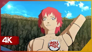 Naruto Shippuden Ultimate Ninja Storm 2 Sakura & Chiyo VS Sasori | Boss Fight [ 4K 60 FPS ]