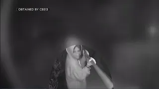 Ring camera video shows screaming woman trying to ram her way into a Sacramento home