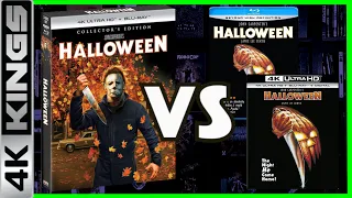 HALLOWEEN 4K VS BLU-RAY COMPARISON | SCREAM FACTORY 4K & LIONSGATE 4K | 4K Kings Compare!