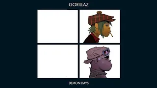 Gorillaz - Feel Good Inc. no bass, no guitar but it actually doesn't have them