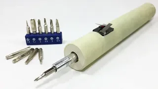 How to make Powerful Electric Screwdriver - N20 Gear Motor