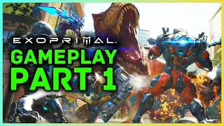 Exoprimal Gameplay 4K PC Walkthrough Part 1 - 33 Minutes Of New Gameplay