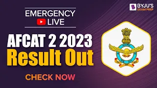 AFCAT 2 2023 Result Out | Check your AFCAT Result Now | AFCAT Result Announced | AFCAT 2 2023 Exam