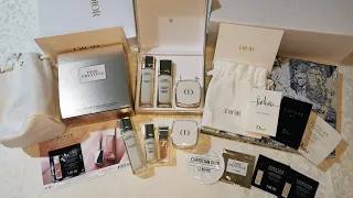 Unboxing Expensive Luxury Dior Prestige Light In White Free Gifts #dior #diorbeauty #unboxing #asmr