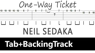 Neil Sedaka - One Way Ticket / Guitar Tab+BackingTrack