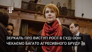 Зеркаль про виступ Росії в суді ООН: Чекаємо багато агресивного бруду