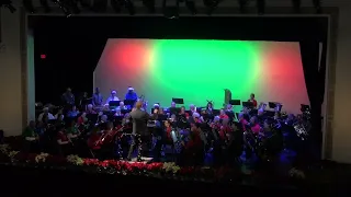 Palatine Concert Band playing:  "Sleigh Ride" (December. 2, 2022)