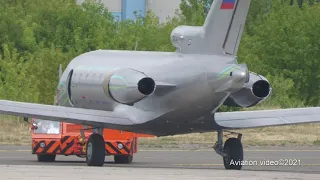 Разлет авиации после авиасалона МАКС-2021 Понедельник 26.07.2021