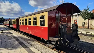 Harzer Schmalspurbahn 2023 / Die Harzquer - und Selketalbahn (24.09.2023)