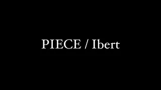 【Flute】Piece / Ibert