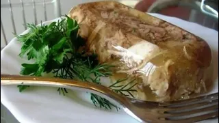 Холодец в афганском казане. Быстро и очень вкусно!