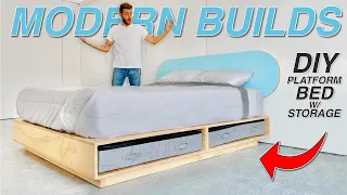 Modern Builds: Creating Your Own Modern Platform Bed | Extra Space Storage