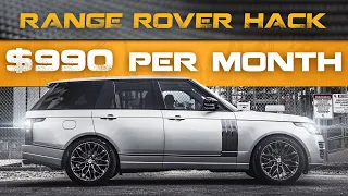 $990 Per Month Range Rover SV Autobiography 😱  (Buyers Guide)