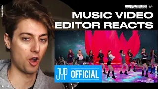 Video Editor Reacts to TWICE "I CAN'T STOP ME" M/V