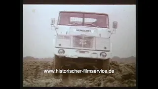 1967/1968 de nieuwe Henschel vrachtwagens