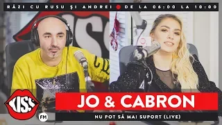 Jo feat Cabron - Nu pot să mai suport (live)