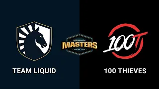 Team Liquid vs 100 Thieves - Overpass - Lower Bracket - North America - DreamHack Masters Spring