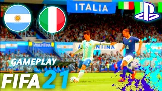 FIFA 21 || Argentina vs Italy || Gameplay