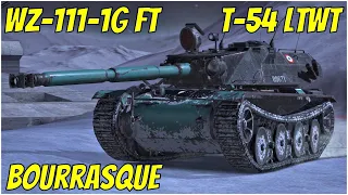 Bourrasque, T-54 Ltwt. & WZ-111-1G FT ● WoT Blitz