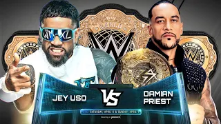 WWE 2K24 - Jey Uso VS Damian Priest | WWE King of the Ring