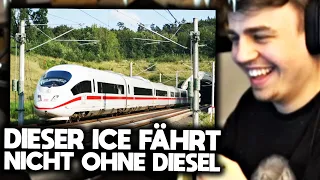 Dieser ICE fährt nicht ohne Diesel... (Realer Irrsinn)