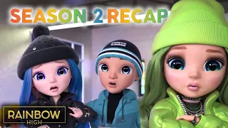 BEST of Season 2 Recap! 🌈 Rainbow High Compilation