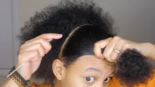 How To Part Your Hair For Cornrows DETAILED