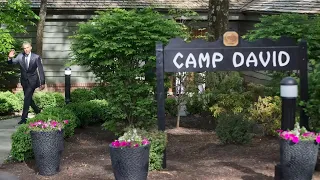 Recreation and diplomacy meet at Camp David