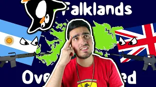 Latino Reacts to Oversimplified The Falklands War || Oversimplified reaction #oversimplified