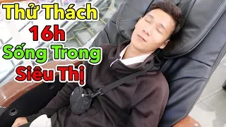 Lâm Vlog - Thử Thách 16h Sống Trong Siêu Thị AEON Nhật Bản | Thử Thách 16 Giờ Sống Trong Siêu Thị