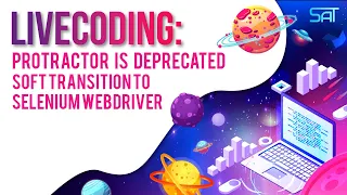 Protractor is Deprecated. Soft transition from protractor to selenium-webdriver.