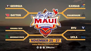 2019 Maui Jim Maui Invitational Bracket Announcement