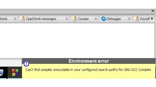 How to Solve CodeBlocks environment error. (100% Solved)