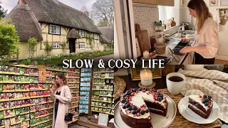 Daily life in the Countryside | Charming English Village, Baking & Planting Pumpkins, Slow Life Vlog