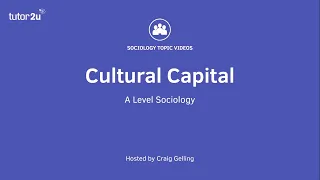 Education and Cultural Capital